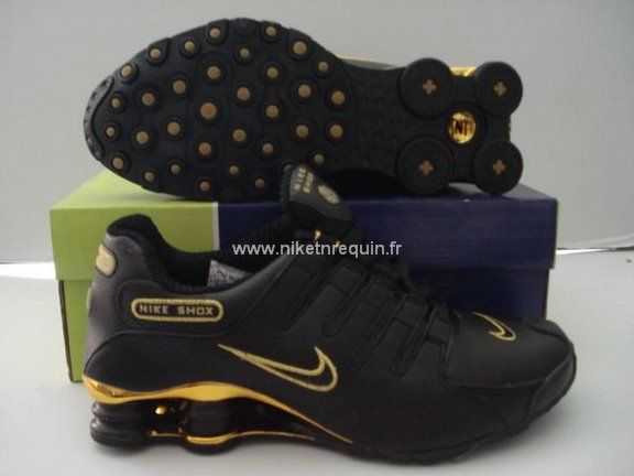 Jaune Et Noir Nike Shox Nz